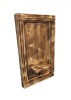 Polita, tablou decoratiune perete 45x28cm lemn vintage, Oem