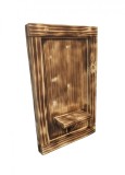 Polita, tablou decoratiune perete 45x28cm lemn vintage, Oem