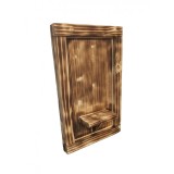 Polita, tablou decoratiune perete 45x28cm lemn vintage