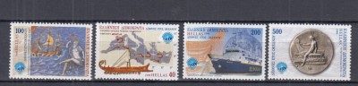 GRECIA 1999 ANUL INTERNATIONAL AL OCEANULUI SERIE MNH foto