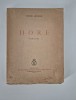 Carte veche 1939 Tudor Arghezi Hore / versuri