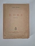 Carte veche 1939 Tudor Arghezi Hore / versuri