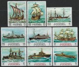 Fujeira 1968 Mi 234/42 MNH - Istoria navigației, Nestampilat