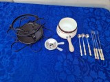 Guten Appetit set fondue rotativ, 4 - 6 persoane fonta emailata