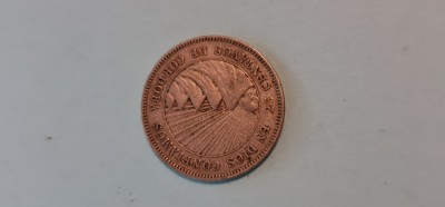 Nicaragua - 25 centavos 1956 foto