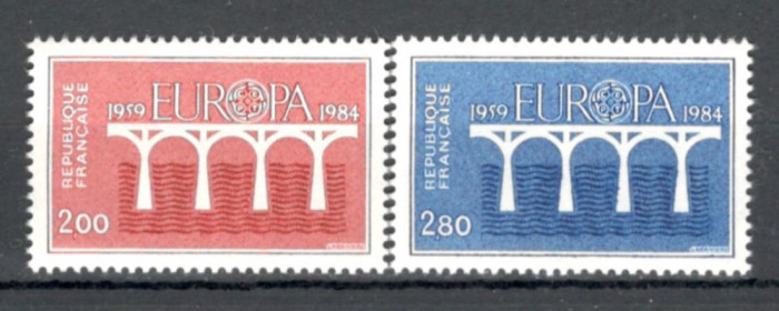 Franta.1984 EUROPA-25 ani CEPT SE.584