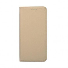 Husa Flip Compatibila cu Xiaomi Redmi Note 11 Pro Plus 5G - iberry Smart Book Tip Carte Auriu