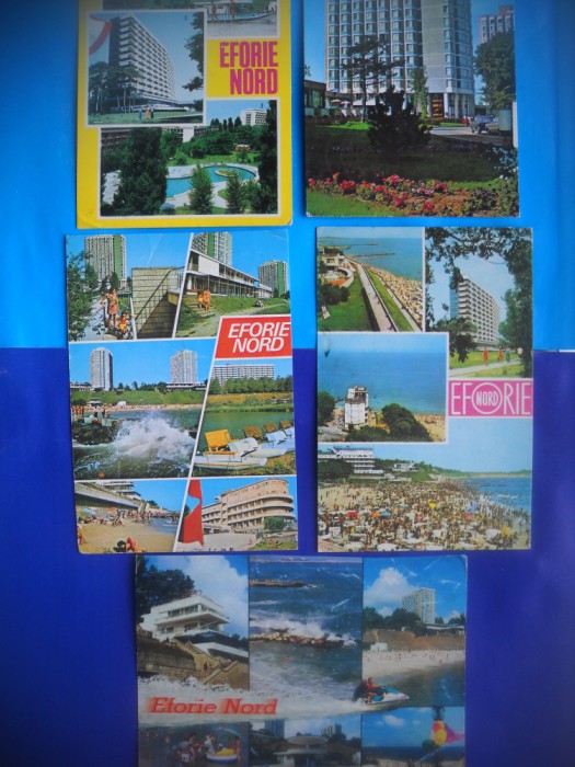 HOPCT LOT NR 703 EFORIE NORD-CT-5 CARTI POSTALE-RSR-CIRCULATE