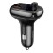 Baseus S-13 Player MP3 Bluetooth pentru mașină &icirc;n formă de T, OS (Negru)