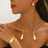Set colier Stropi de aur