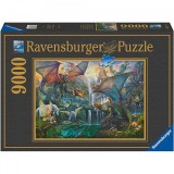 Puzzle Dragoni La Lupta, 9000 Piese, Ravensburger