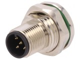 Soclu M12 THT IP67 5 PIN 60V DeviceNet CANopen