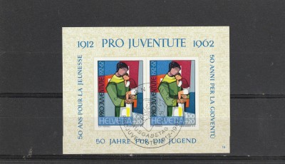 Pro Juventute 1962,50 de ani stampila speciala,Elvetia. foto