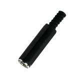 MUFA JACK 6.3MM STEREO PLASTIC PE CABLU