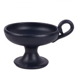 Arzător Tăm&acirc;ie Ceramică, Model Antracit, Diametru 9cm, &Icirc;nălțime 6cm, Oem