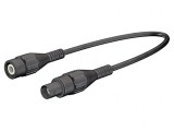 Cablu de măsurare BNC soclu-mufă 0,5m negru 50&Omega;