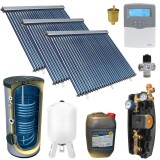 Cumpara ieftin KIT PANOU SOLAR APA CALDA PRESURIZAT 15P CONFORT CU BOILER CU DOUA SERPENTINE 750L PANOSOL C.423