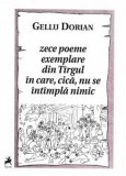 Zece poeme exemplare din Targul in care, cica, nu se intimpla nimic | Gellu Dorian, 2019, Tracus Arte