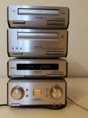 MicroSistem TECHNICS model SE-HD 550 - Amplificator/Casette/CD/Tuner/Impecabil/Japan