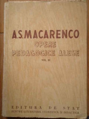 Opere Pedagogice Alese Vol Iii - A.s. Macarenco ,297301 foto