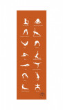Saltea Yogamat, Portocaliu, 180 x 60 x 05 cm