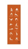Saltea Yogamat, Portocaliu, 180 x 60 x 05 cm