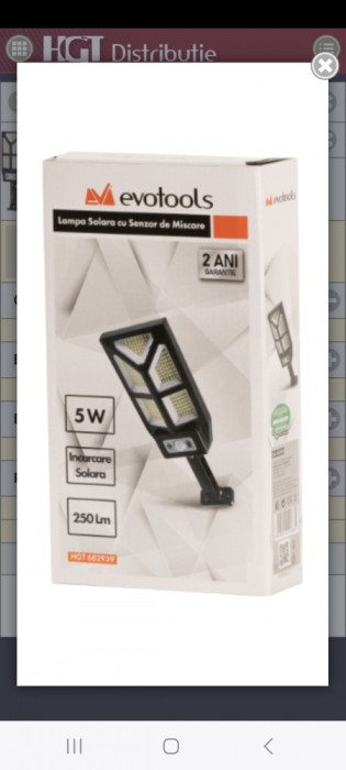 lampa solara cu senzor de miscare