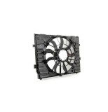 Ventilator radiator GMV Volkswagen Touareg 2010-2018, 600 W; 520; 4 pini, RapidAuto 95K123W1S