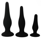 Anal Toys-Kit de Inițiere Plug Anal din Silicon-Waterproof