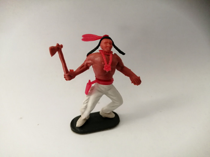 bnk jc Figurina de plastic - indian - Hong Kong copie Timpo