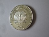 Rara! Papua Noua Guinee 5 Kina 1976 argint 925 UNC/PROOF,diametrul=40 mm,greutate=27,73 grame, Australia si Oceania