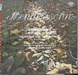 Disc vinil, LP. Symphony No.1 In C Minor - Heimkehr Aus Der Fremde Overture-Felix Mendelssohn-Bartholdy, The Pra