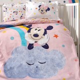 Cumpara ieftin Lenjerie Patut Bebe Minnie Mouse Sun (Bumbac 100%)