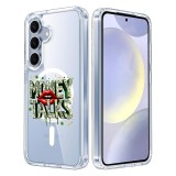 Husa pentru samsung galaxy s25 plus, magnetica compatibila magsafe, money talks, protectie completa anti soc