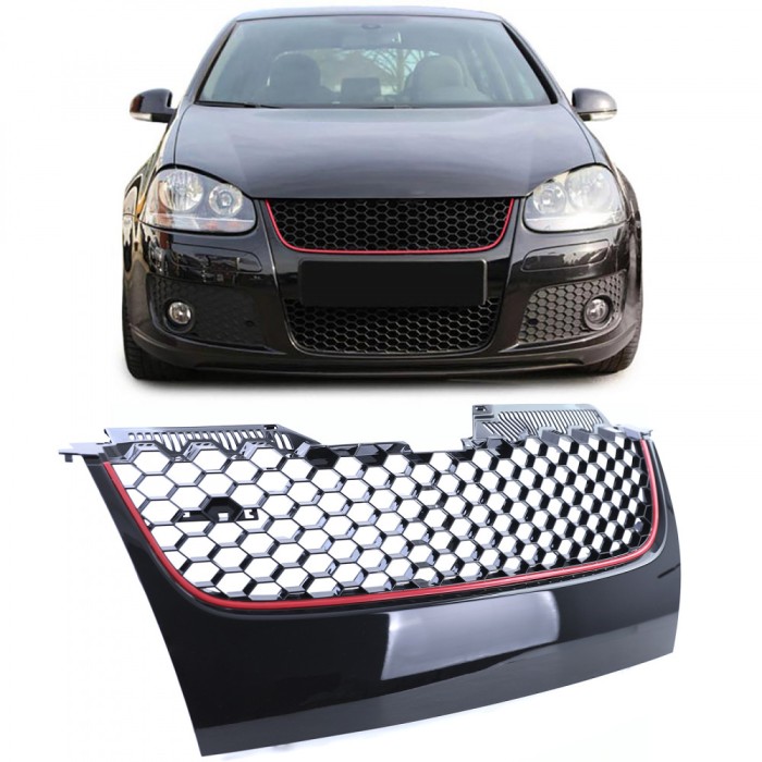 Grila sport fara emblema VW Golf 5 Jetta GTI fagure NOU