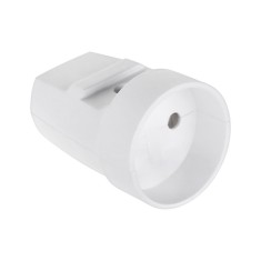Cupla electrica fara impamantare 16A 250VA alba URZ3022 foto