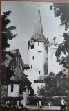 Carte postala, biserica din Sibiu, perioada interbelica
