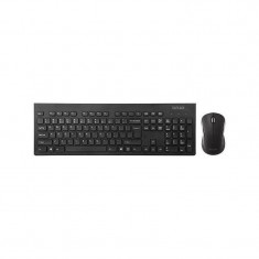 Kit tastatura + mouse Delux Wireless KA180-M391GX Black foto