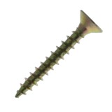 SEA Surub pentru PAL si lemn cap inecat PZ2/PZ3 Zincat Galben