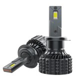 Set 2 becuri LED auto Xentech Light V20 H7 4300k 55W cu racire ventilator
