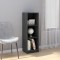 Gossi biblioteca/separator camera, gri, 36x33x110 cm, lemn masiv pin