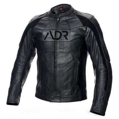 Geaca moto piele Adrenaline Spirit, negru, marime 2XL foto