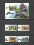 ANGOLA 2018 FAUNA PASARI SI ANIMALE SALBATICE, Nestampilat