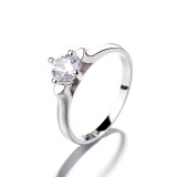 Cumpara ieftin Inel argint 925, JW1393, model elegant cu piatra, placat cu rodiu