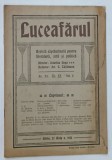REVISTA LUCEAFARUL , ANUL XI , NUMARUL 22 , VOLUMUL I , 27 MAIU , 1912