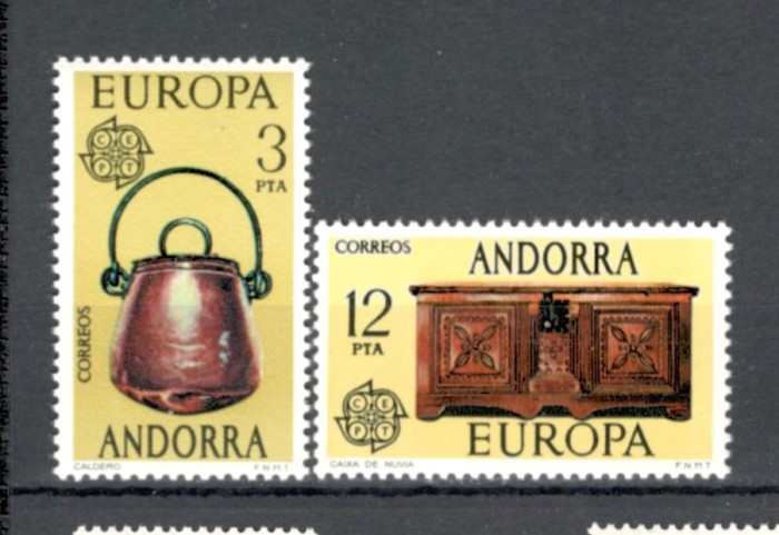 Andorra Spaniola.1976 EUROPA-Artizanat SE.437