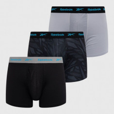 Reebok boxeri (3-pack) barbati, culoarea negru