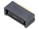 Conector PCB-PCB mamă 30 pini 0,4mm DF40 aurit SMT 55-125&deg;C