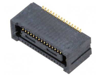 Conector PCB-PCB mamă 30 pini 0,4mm DF40 aurit SMT 55-125&amp;deg;C foto