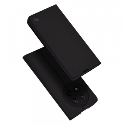 Husa pentru Honor X9c / Magic7 Lite, Techsuit, Magskin Book, Neagra foto